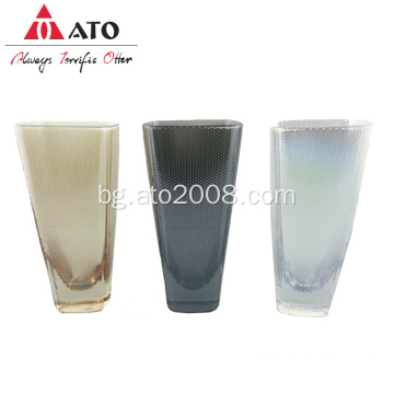 Стъклен стъклен чаша с висока топка Ato Square